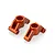 Atrek Aluminium Rear Hubs 2Pcs - Orange 2106