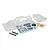 Maverick 1/24 Microbe clear unpainted RC body shell with included decal sheets and foam mounting pads.