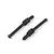 Two black Maverick CVD driveshafts for RC cars, shown against a plain white background.