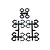 A set of black RPM RC shock spring clips on plastic sprues against a white background.