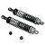 HSP 78-110mm Grey Aluminium Shocks 2Pcs 81003