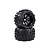 HSP 3.8" Off Road Tyres on Black Rims - Wheels 2Pcs 62012