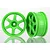Traxxas 1.9" Volk Racing TE37 Green Rims 2Pcs 7374A