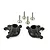 Atrek Front Steering Hubs 2Pcs 1025