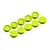 XRAY Front Slim Aerodisk Narrow Offset Rims 10Pcs - Yellow 329904-Y