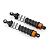Atrek 65-86mm Front Shocks 2Pcs - Orange 2032