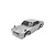 Kyosho 1/10 Nissan Skyline 2000GT-R Tuned Version Painted Body Shell - Silver FAB606SL