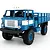 WPL B24 RC Military Truck Electric 4WD 1/16 Scale RTR - Blue B24-BLUE