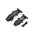 Atrek Aluminium Front and Rear Skid Plates with Suspension Arm Pin Mount Set - Black 1034