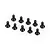 Atrek 3x8mm Fine Thread Countersunk Head Screws 10Pcs 2026