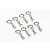 Atrek 1mm Body Pins 8Pcs - Silver 2057