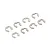 Atrek 4mm E-Clips 8Pcs 2059