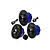 GPM Carbon Steel Front, Rear and Centre Differentials with 20T Pinion and Input Gears - Blue TXM1251-B