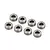 Atrek 5x10x4mm Metal Shielded Ball Bearings 8Pcs 2064