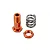 Atrek Aluminium Servo Saver Post with Spring & Nut - Orange 2042