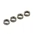 Atrek 6.3x9.5x3mm Metal Shielded Ball Bearings 4Pcs 1010