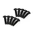 Atrek 3x14mm Fine Thread Countersunk Head Screws 10Pcs 2012