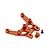 Atrek Aluminium Front Bulkhead Brace - Orange 2102