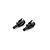 Two dark grey metal differential outdrive cups for Kyosho RC cars, shown against a plain white background.
