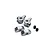 Kyosho Metal Arm Shaft Block Set SC206B