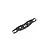 A pair of black Kyosho hard front lower suspension arms for an RC car, shown from a top-down perspective against a white background.