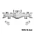 GPM Aluminium Front Quick Release Axle Housing - Silver LMT2012-S