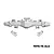 GPM Aluminium Rear Quick Release Axle Housing - Silver LMT2013-S