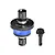 GPM 20CrMnTi Steel/Aluminium Front or Rear Complete 10T/43T Differential - Blue SLE1043S-B