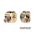 GPM Brass Weighted (7g) Steering Hubs 2Pcs SCX30/21X-OC