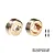Two GPM Racing brass weighted rear hubs for RC cars, each weighing 5g, shown with four small black screws on a white background.