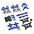 Yeah Racing Aluminium RC10 Essential Conversion Kit - Deep Blue TARL-S01DB