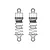 MJX RC Aluminium Front Adjustable Shocks 2Pcs 16510