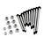 Yeah Racing 1/10 2WD Steel Suspension Arm Pin Set  TARC-026SV