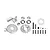 GPM Aluminium Large RC Car/Truck Stand Rebuild Kit with Locking Lever GPM/STAND/PA-OC