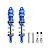 GPM Aluminium Adjustable 115mm Complete Shock Absorbers 2Pcs - Blue MAK115FAA-B-S