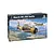 Italeri 1/32 scale Macchi MC.200 Saetta fighter model kit box showing artwork of the aircraft in flight over a landscape.