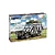 Italeri 1/24 scale Toyota Land Cruiser Safari plastic model kit box showing a zebra-striped off-road vehicle in a savanna setting.