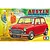 Tamiya 1/24 scale Austin Mini Cooper 1275S Mk.I plastic model kit box art featuring a red Mini Cooper and two people in a vintage setting.