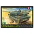 Tamiya 1/48 scale Leopard 2 A7V tank model kit box art showing a detailed illustration of the tank in a field.