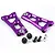 Yeah Racing Aluminium Front Lower Suspension Arms 2Pcs - Purple E10-001PP