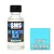 A 30ml bottle of Scale Modellers Supply UV Reactive Blue airbrush paint with a black cap and a label indicating it glows blue under blacklight.