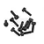Rovan 2.5x8mm Fine Thread Cap Head Screws 10Pcs 68001