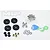MIP 5-Hole 1.3mm Bypass1 Hi-Flow Pistons Set 23405