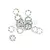 Rovan 4x8.8x0.8mm Steel Locking Washers 15Pcs 68029