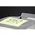 A small black shark fin style roof antenna mounted on a clear polycarbonate RC car body shell with a GO & FUN sticker.