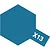 A graphic icon representing Tamiya X-13 Metallic Blue paint, featuring a blue hexagon with a small rectangular tab labeled X13 in white text.