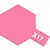 A graphic representation of the Tamiya X-17 Pink paint color, featuring a pink hexagon with the text X17 in white.