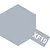 A digital graphic showing a light grey hexagon with a small rectangular tab extending from the bottom right corner containing the white text XF19.
