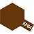 A brown hexagonal paint swatch icon labeled XF64 representing Tamiya Red Brown paint.