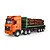 HuiNa 1313 RC Semi Truck Electric 4WD 1/18 Scale RTR - Orange/Green 1313